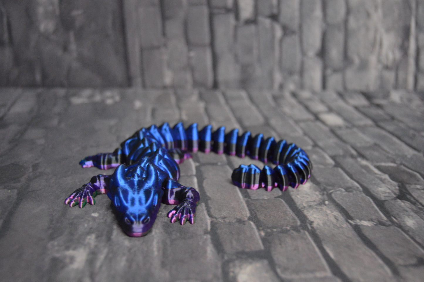 Drachen dreifarbig